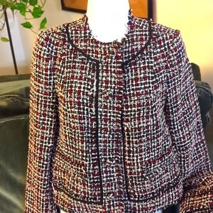 Express Plaid Paris style jacket